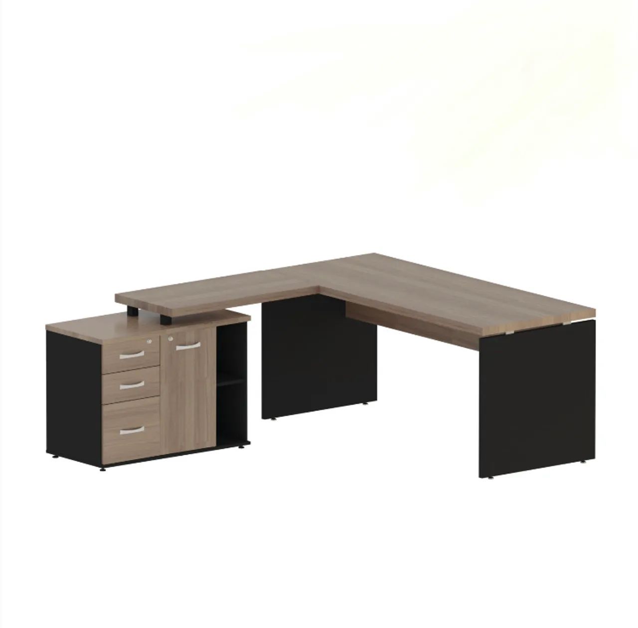 Mesa em L com balcao (pandin)