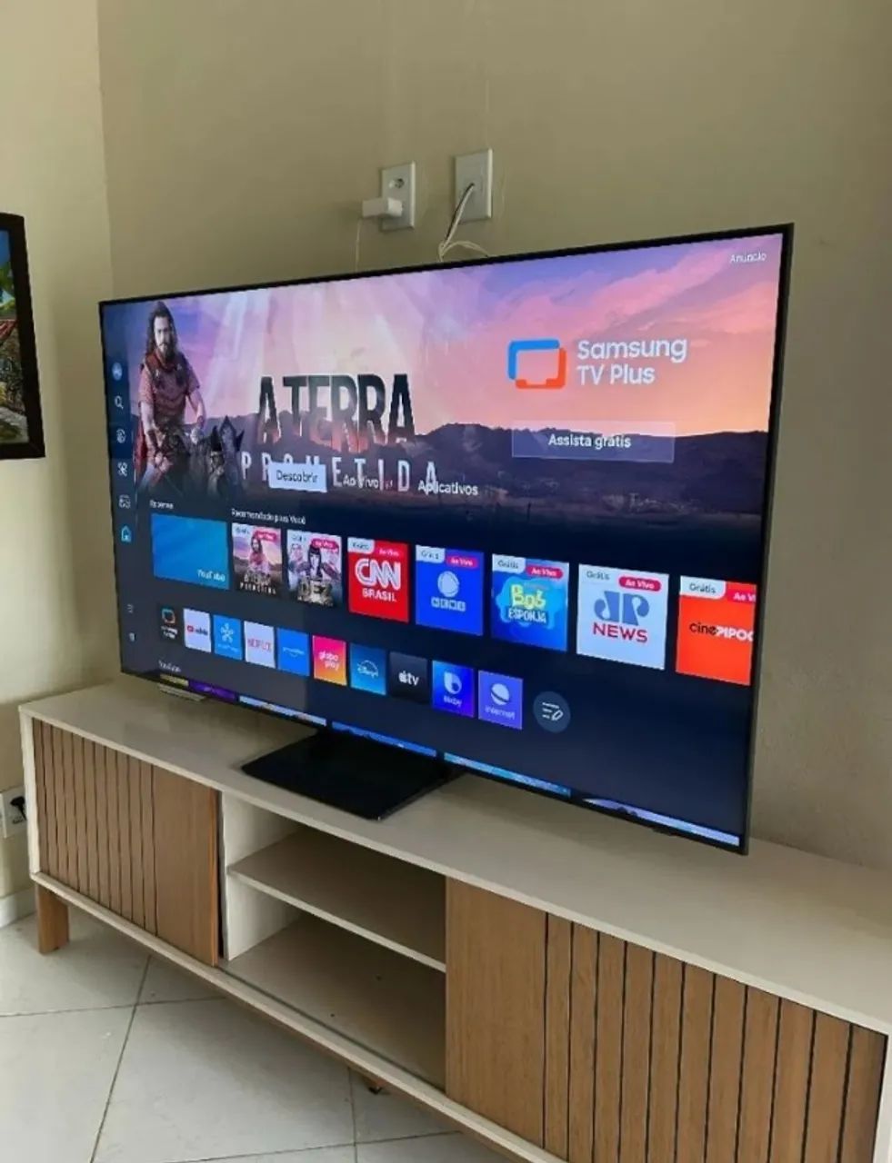 Tv smart 55 4k nova no plástico  - Foto 2