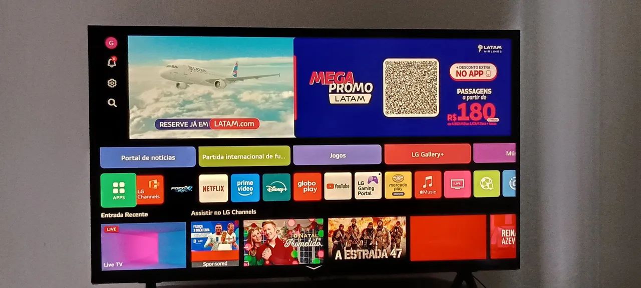 Smartv LG nano Cell 50"