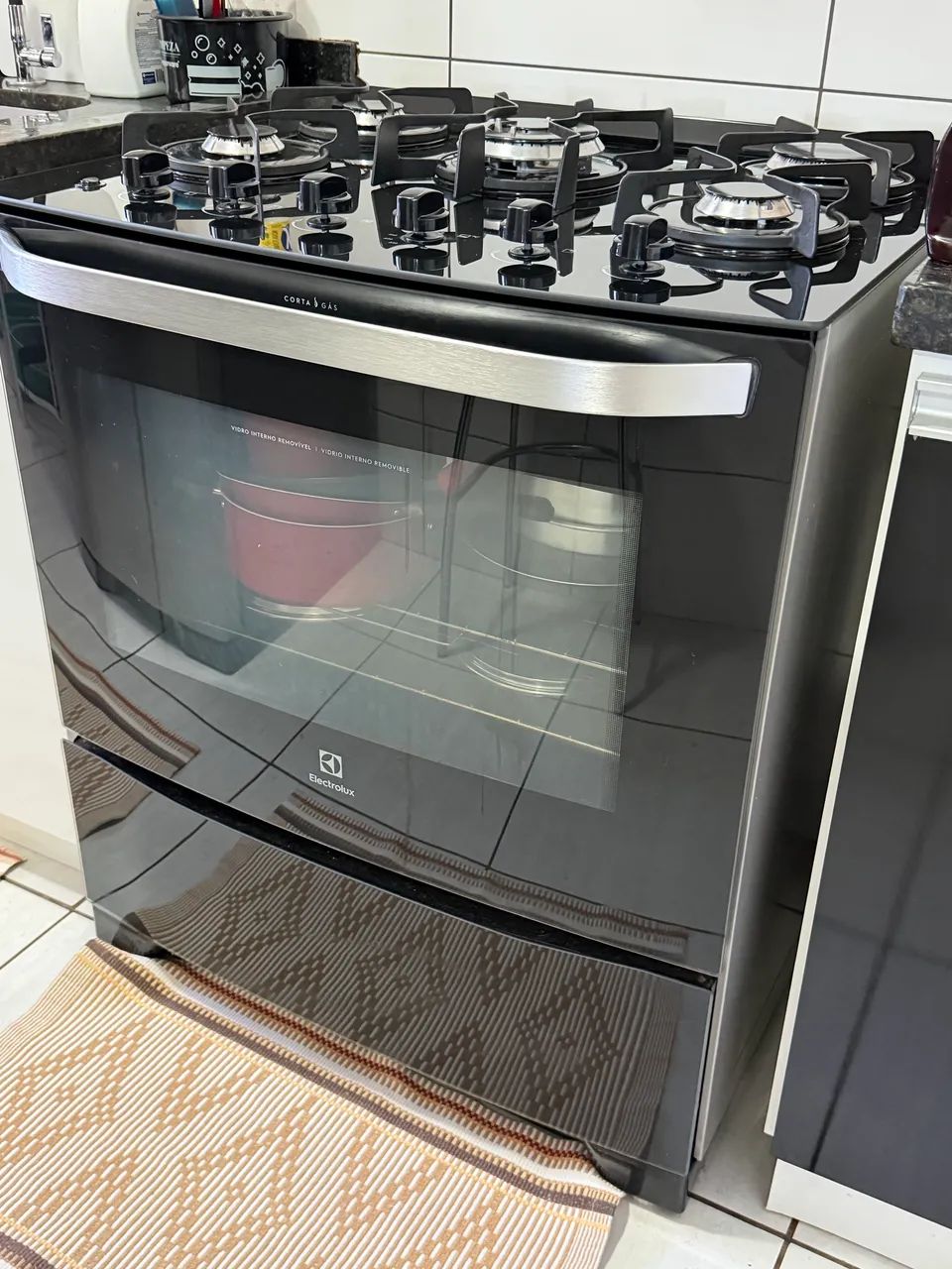 Fogão de piso Electrolux 05 bocas