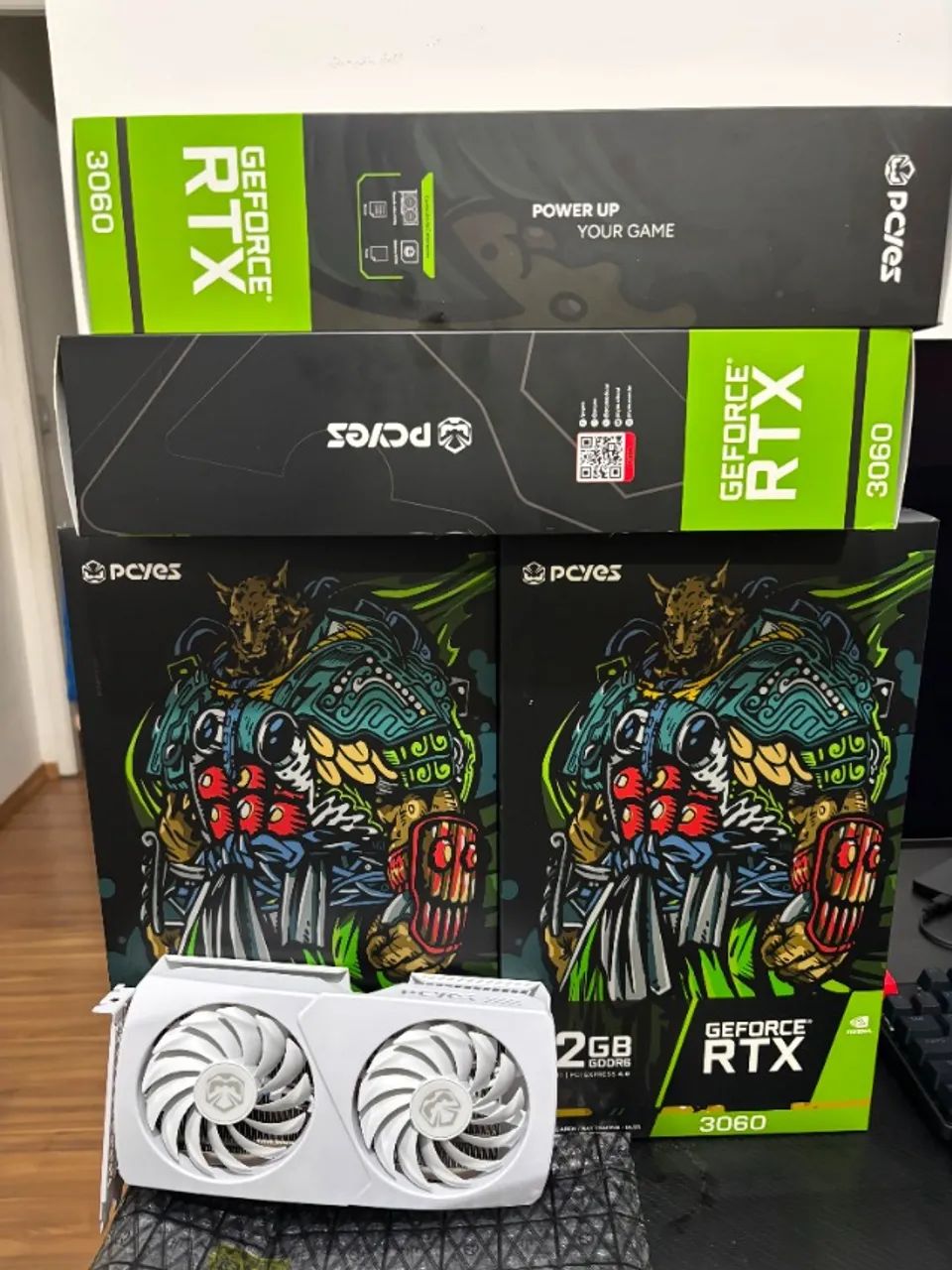 Placa de Video RTX 3060 12GB BRANCA - Foto 2