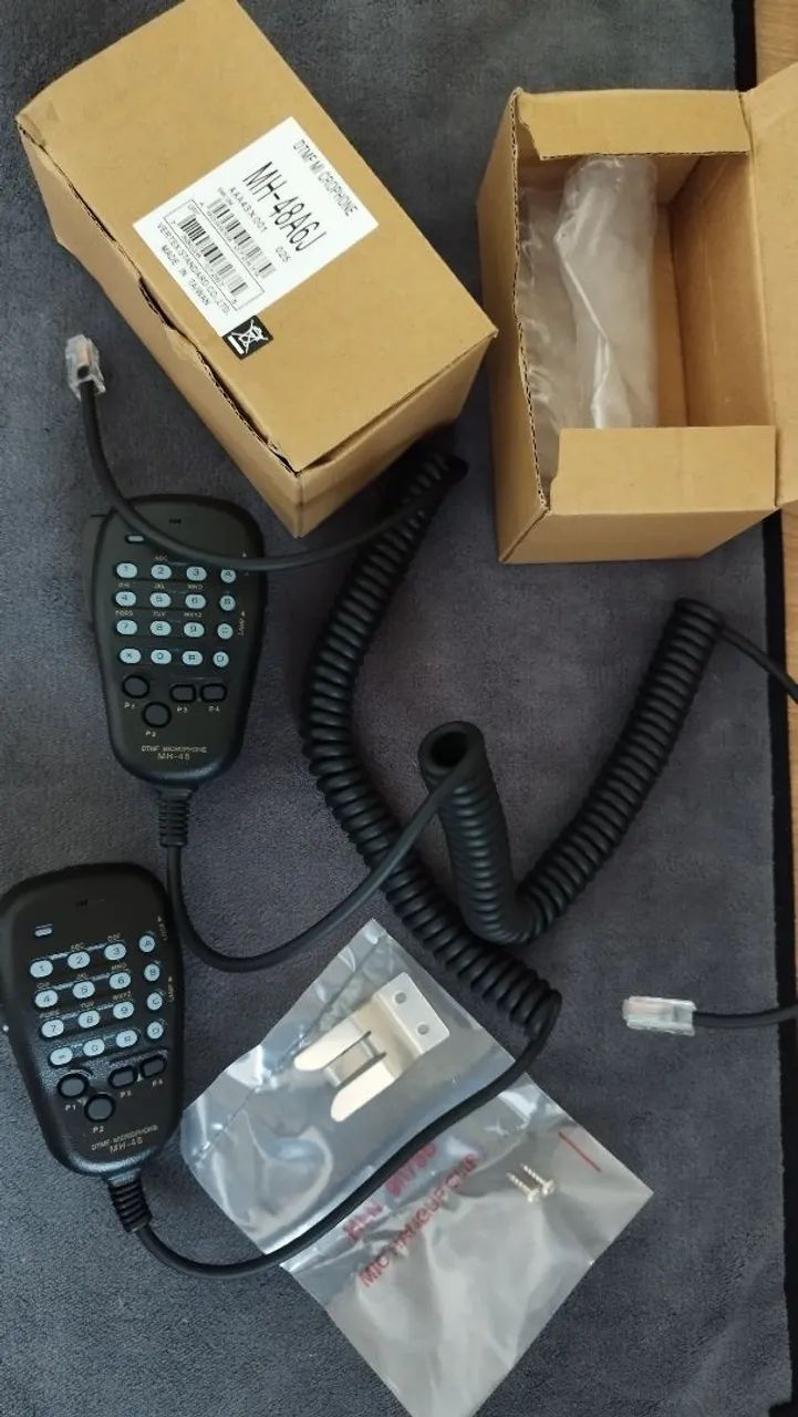 Microfone Yaesu 