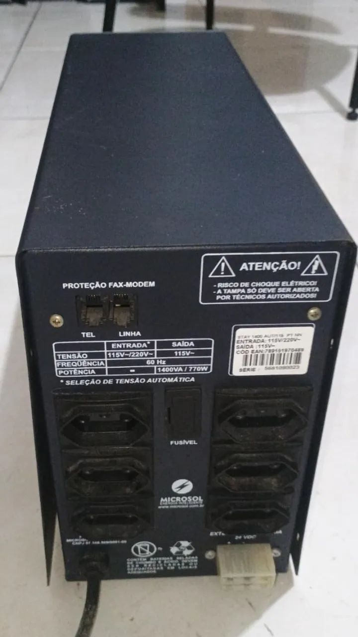 Vendo Nobreak Stay 1400Va - Foto 2