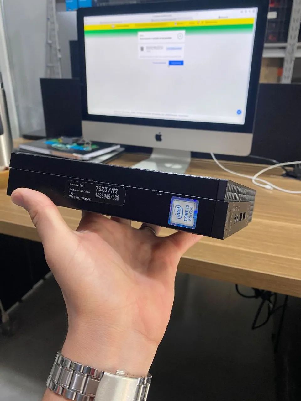 Mini Pc Dell i5 8ª 16GB NVMe 256GB - Foto 4