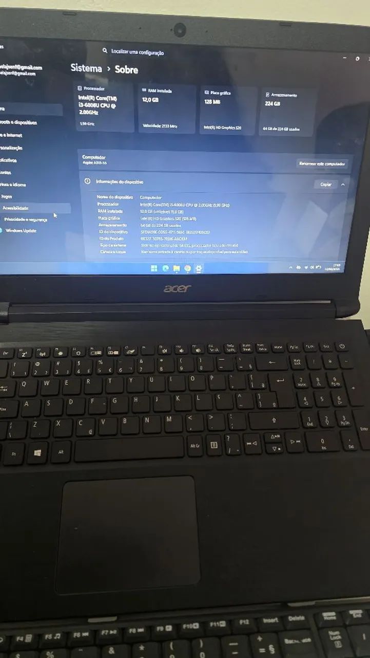 Notebook Acer Aspire A315-53 - Foto 5