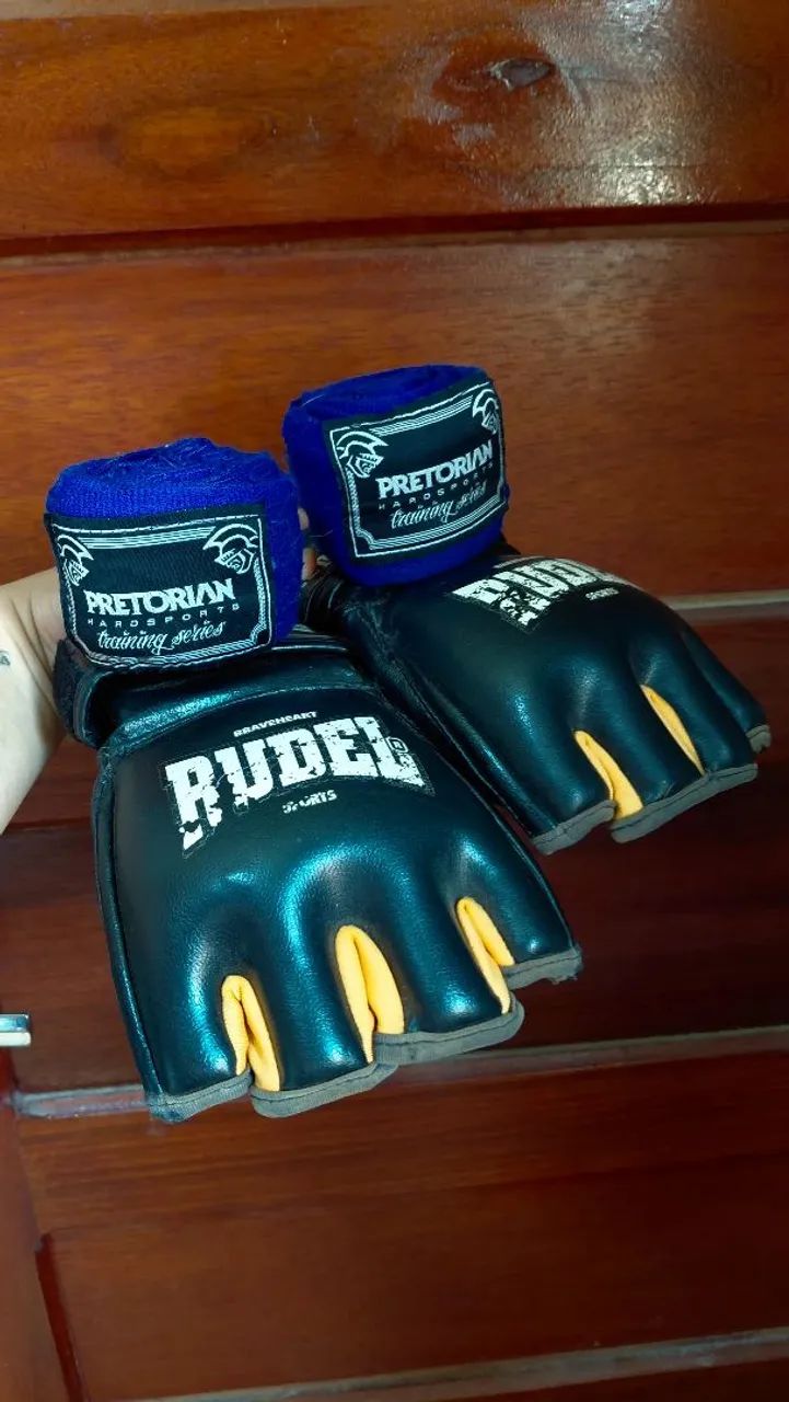 Luva de MMA profissional da marca Rudel - Foto 2