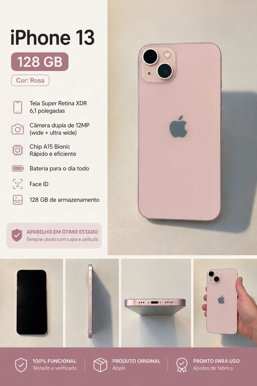 iPhone 13 - Celulares e Smartphones - Suíça, Aracaju 1505240959 | OLX