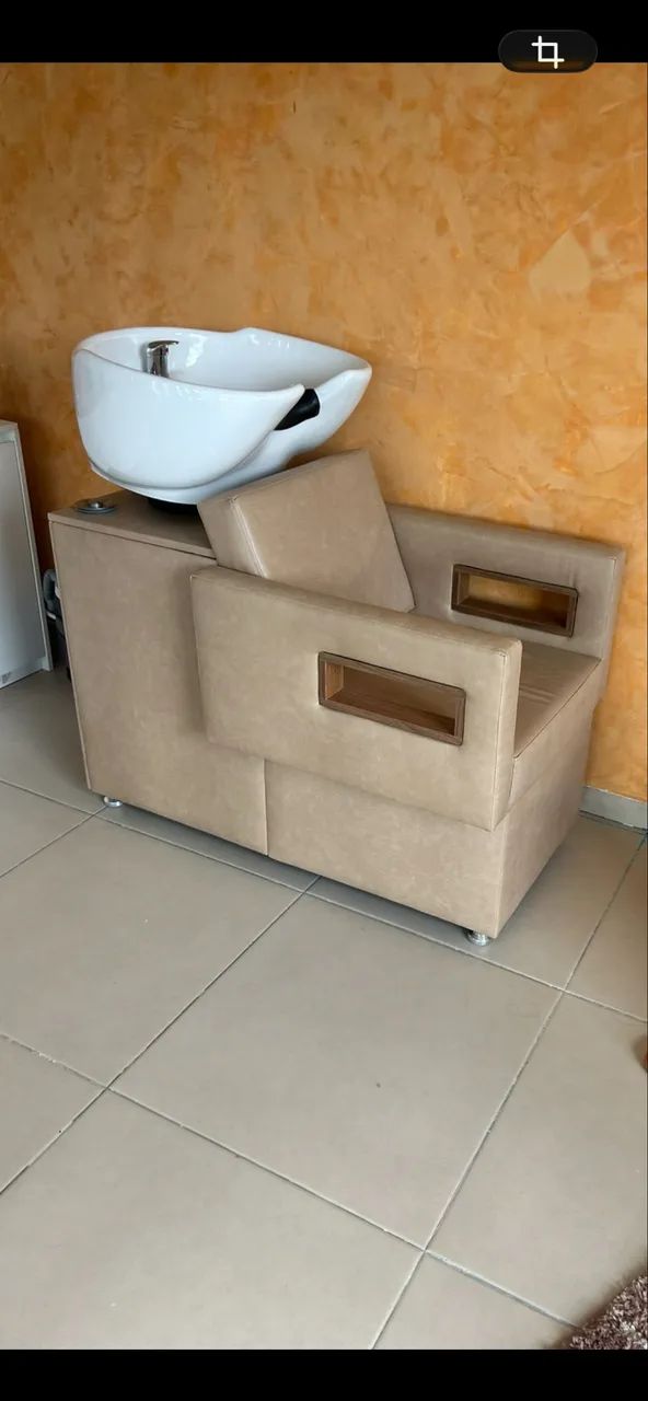cadeira e lavatório de salão  - Foto 2