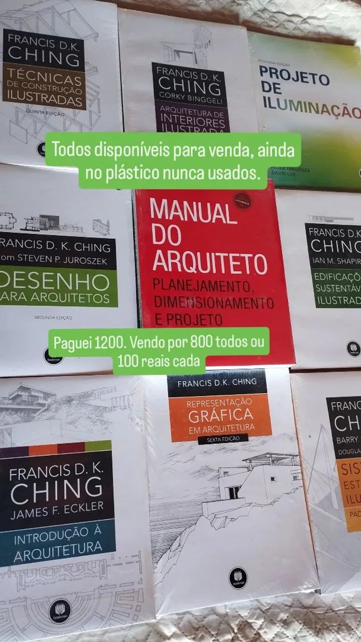 Livros de arquitetura 