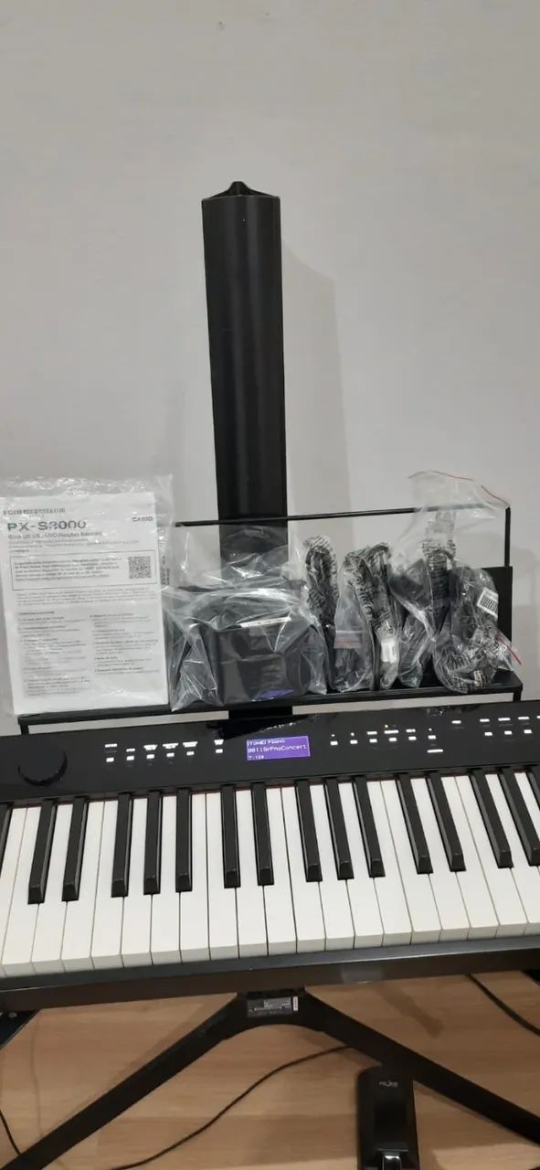 PIANO DIGITAL (Painel Touch) COM KIT - PX-S3000 (Privia-Casio