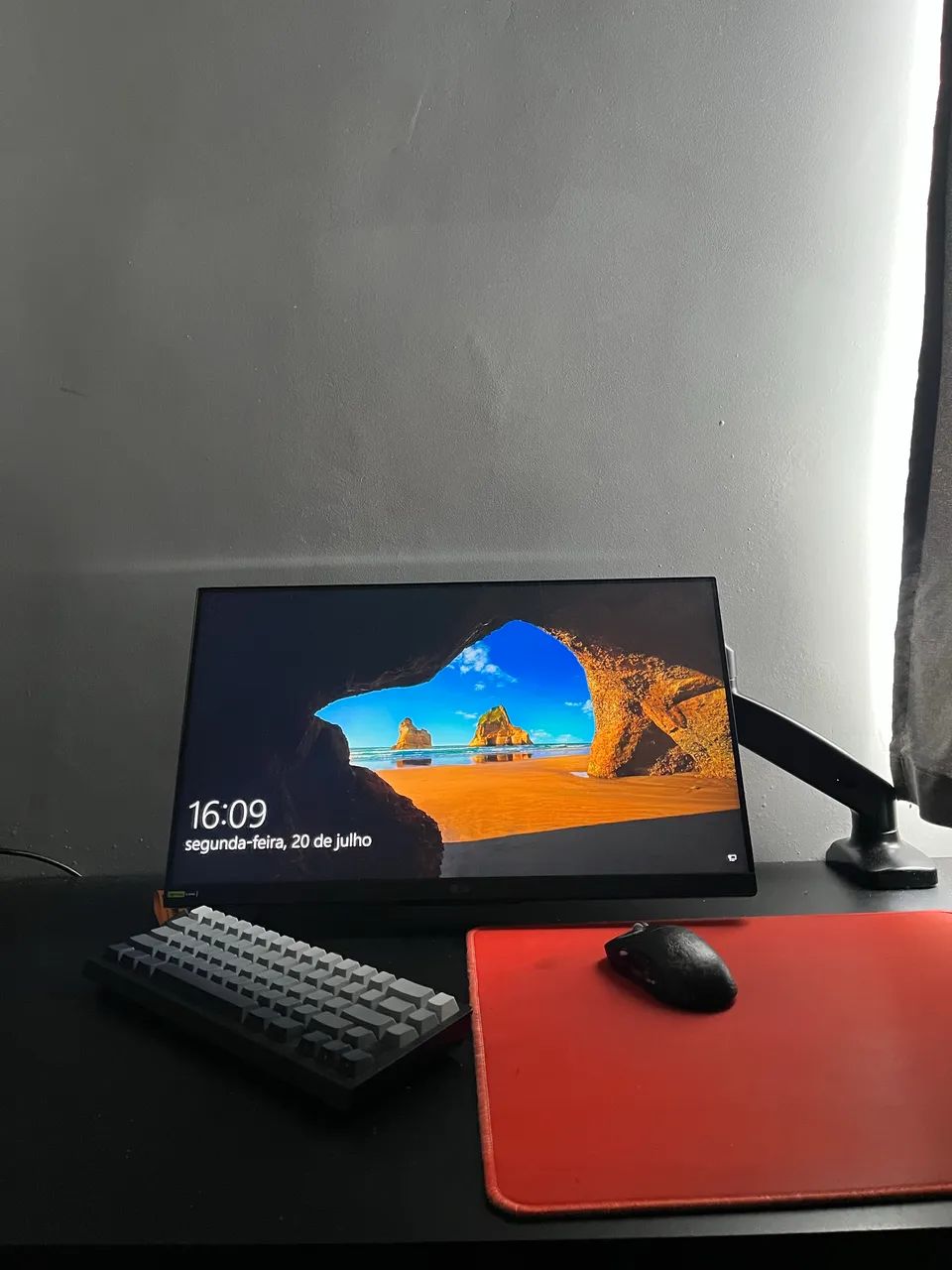 Monitor 180hz + Braço articulado 