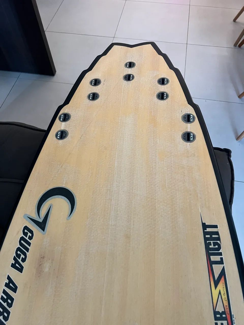 Prancha de surf Powerlight 6.0/29l/quad - Foto 3