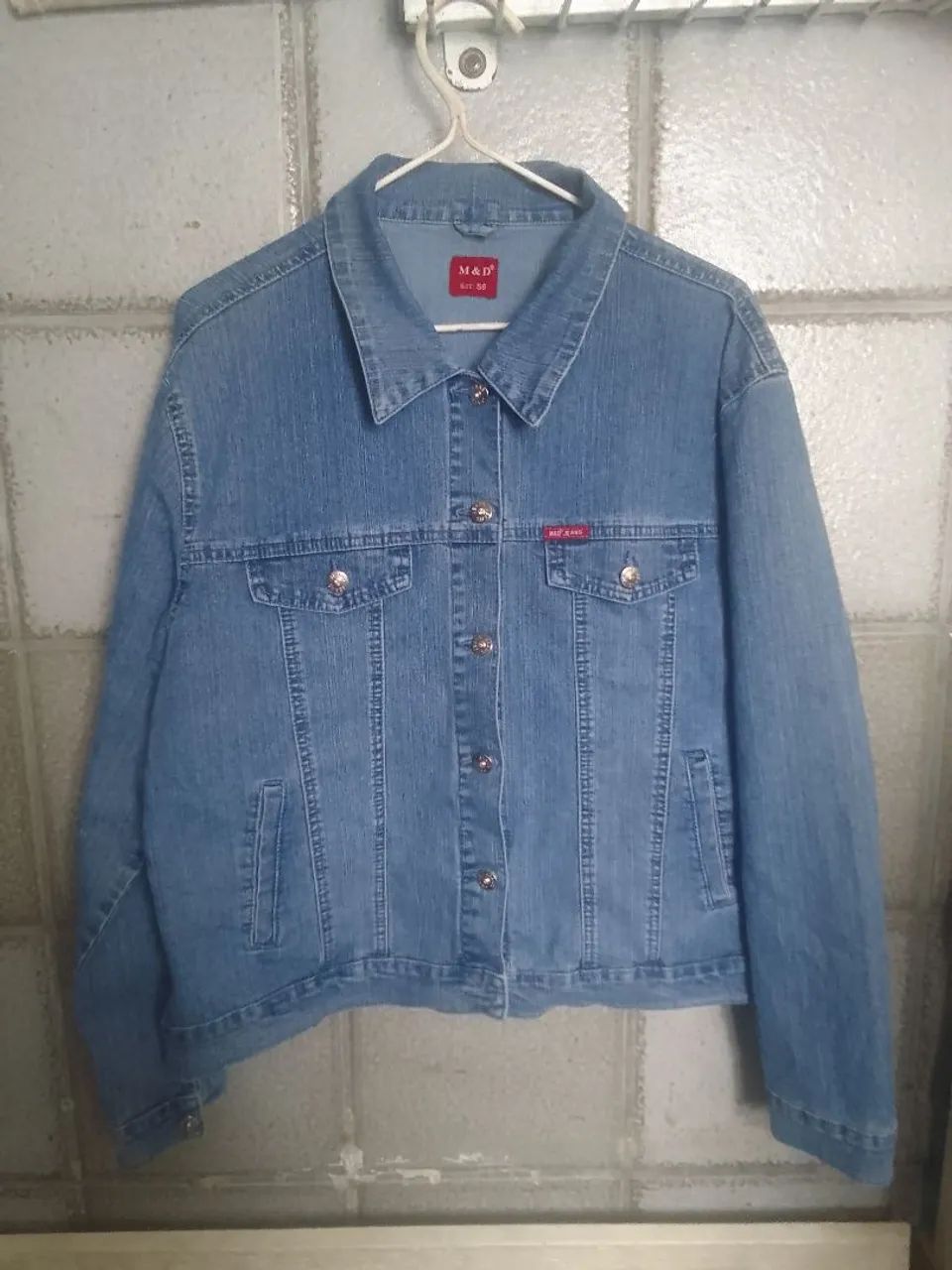 jaqueta jeans M & D size 56 