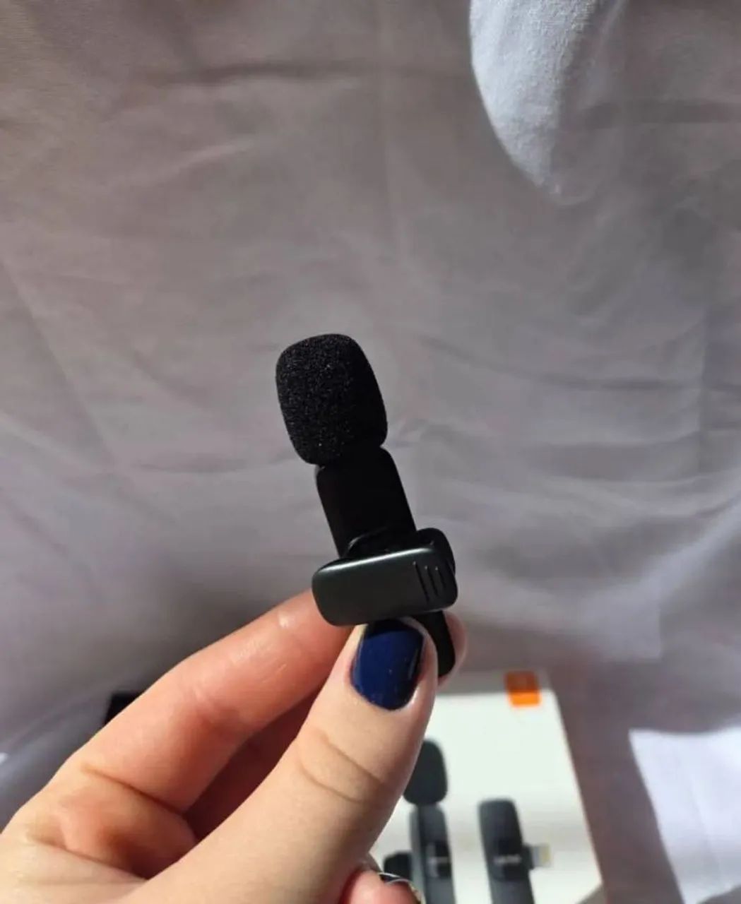 MICROFONE DE LAPELA SEM FIO LUKTON - Foto 2