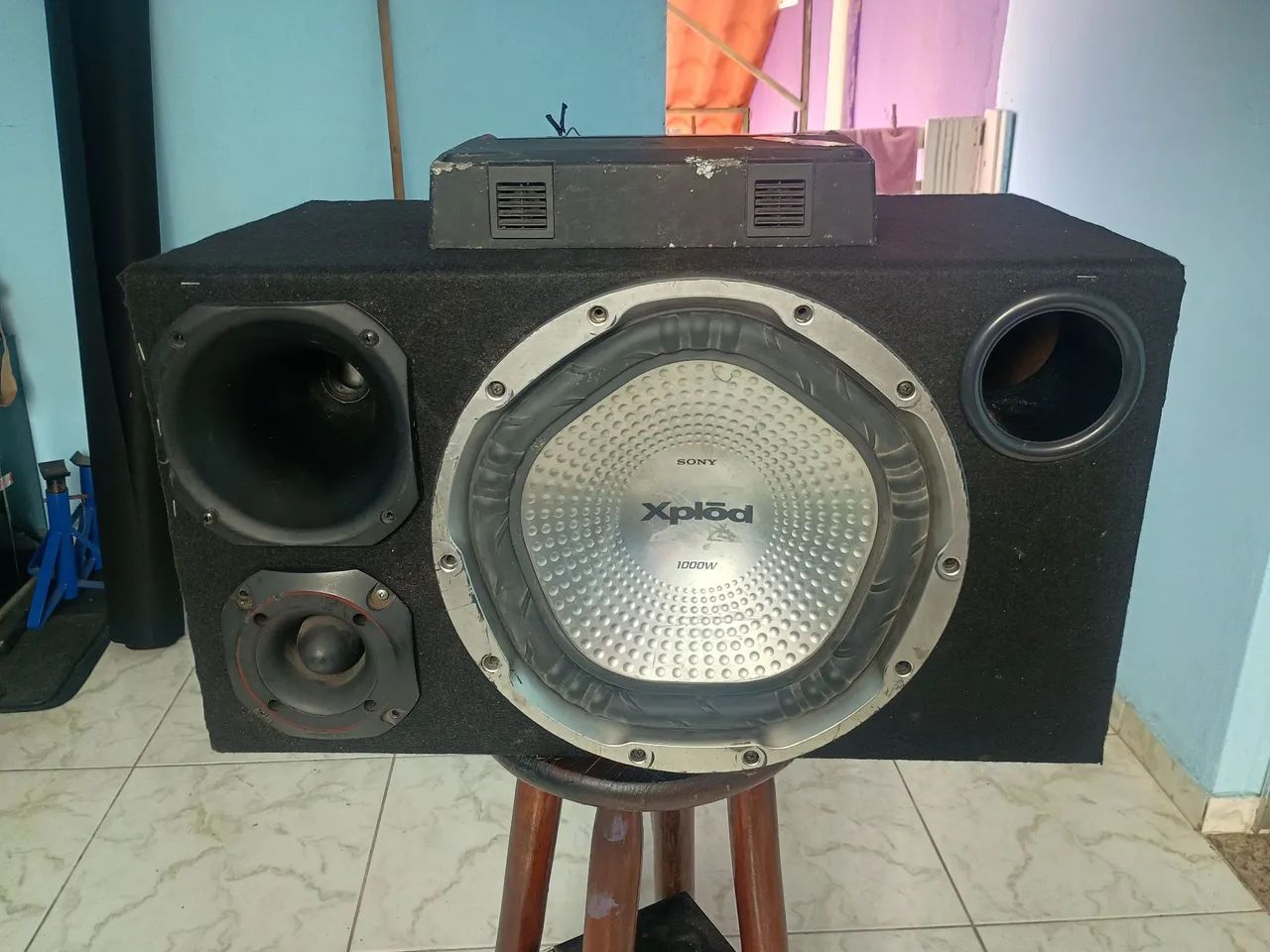 Vendo caixa trio 12 polegadas 