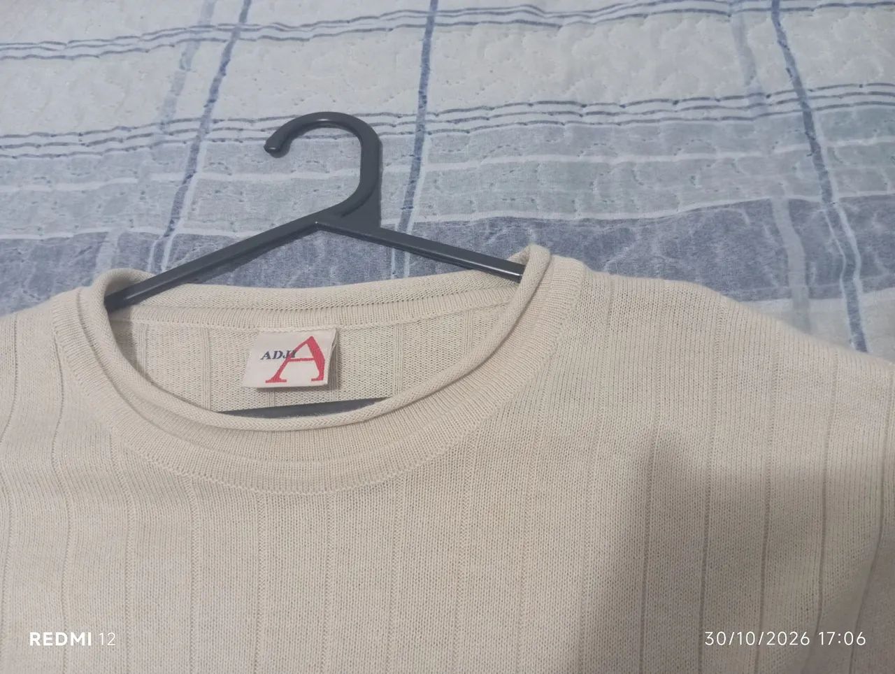 Camisa ADJI Bege - Foto 3