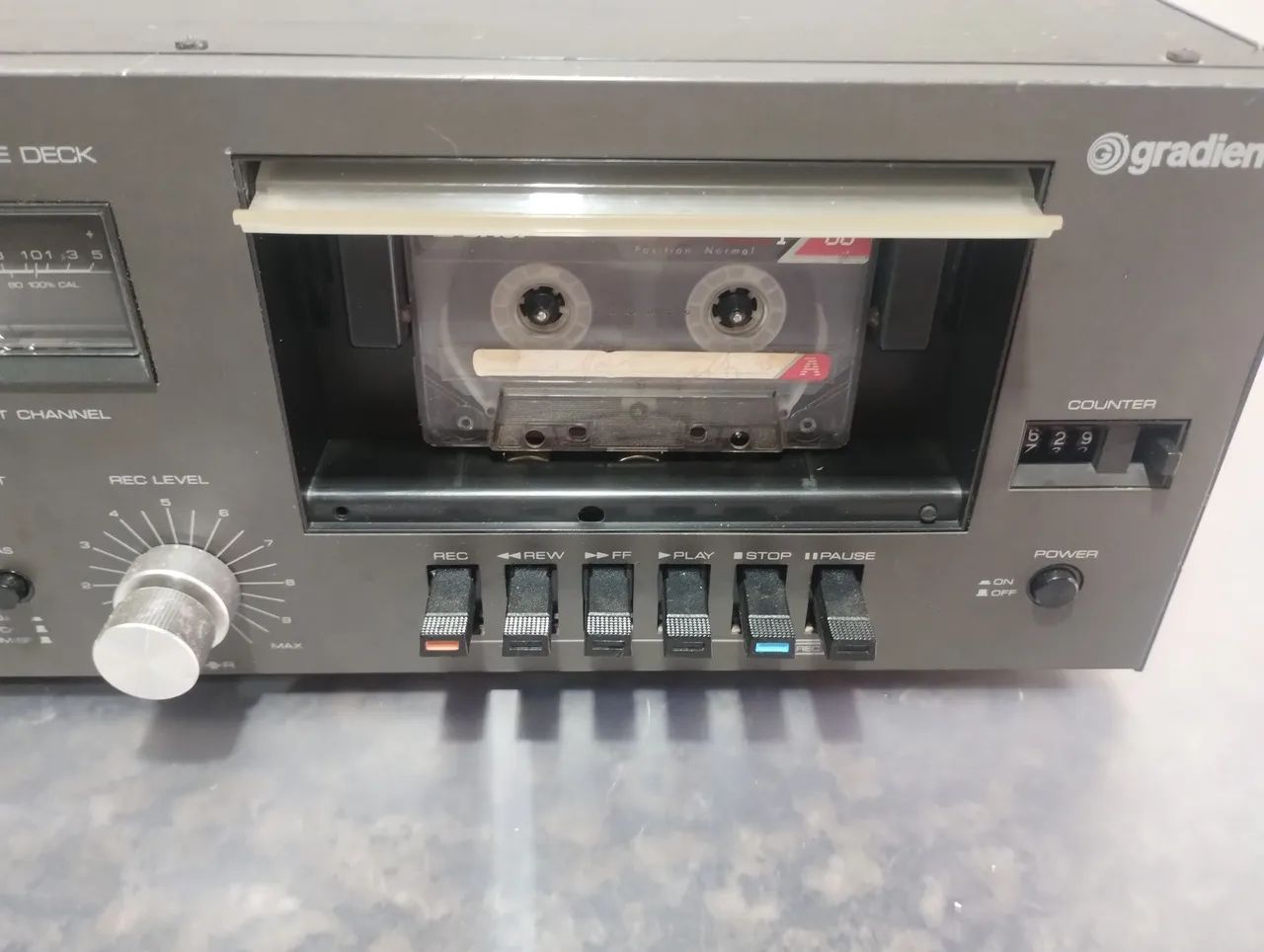 TAPE DECK GRADIENTE MODELO S95