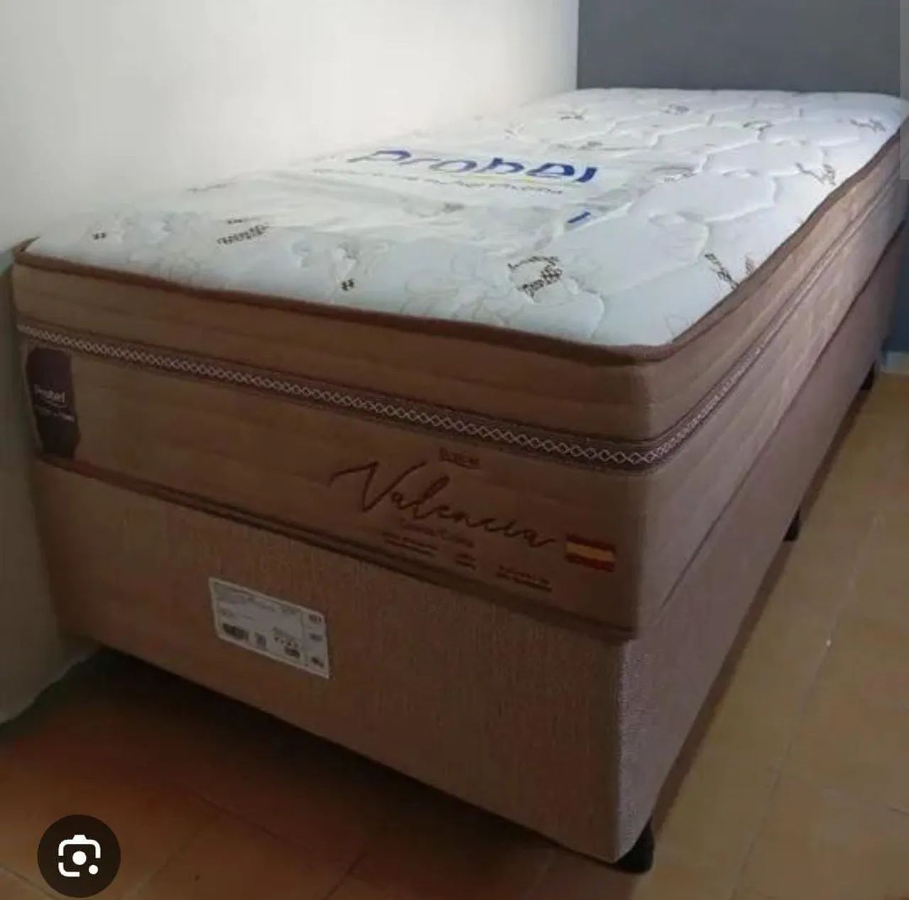 Cama box solteiro probel molas ensacadas 88x188 - Foto 2