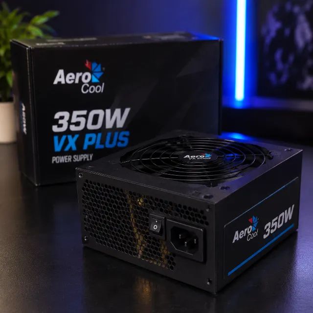 Fonte AeroCool 350W VX Plus - NOVA, Direto da caixa! - Foto 2