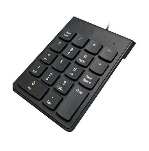 Teclado Numérico Usb Portátil Prático Pc E Notebook