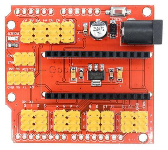 COD-AM163 Placa De Expansão Shield Adaptador Base Arduino Nano V3.0 Arduino Automação - Foto 3