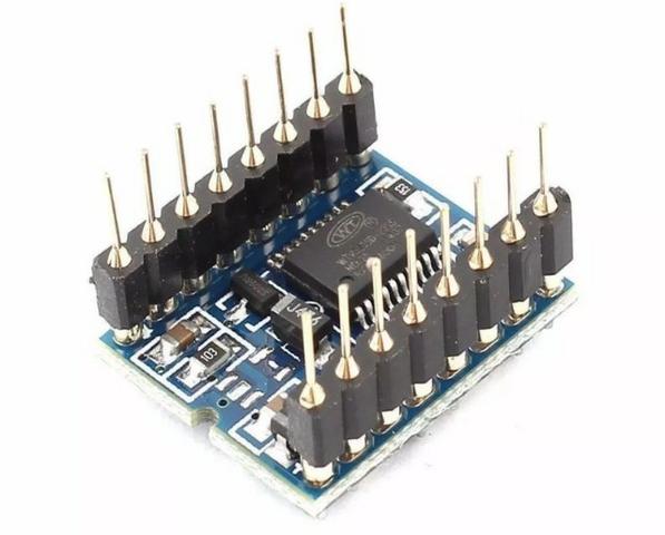 COD-AM160 Módulo Mp3 Som Micro Sd Wtv020sd Wtv020 Sd Arduino Automação Robotica - Foto 2