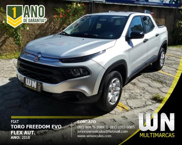 Fiat Toro 1.8 Evo Flex Freedom Aut. Completo (ÙnicoDono) - Com Garantia