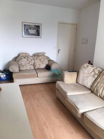 Apartamento com 2 dormitórios à venda, 55 m² por r$ 185.000 - vera cruz - caçapava/sp
