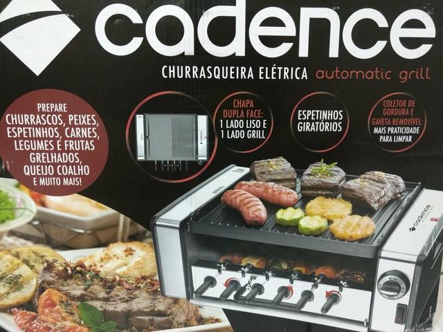 Churrasqueira eletrica gira grill automátic
