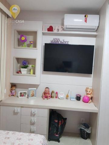 Excelente apartamento em bairro de fátima/jardim camburi 3 quartos - Foto 19