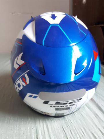 Capacete LS2 Tricomposto Arrow R Evo com 2 viseiras - Foto 4