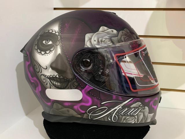 Capacete Axxis Lady Catrina - Foto 3