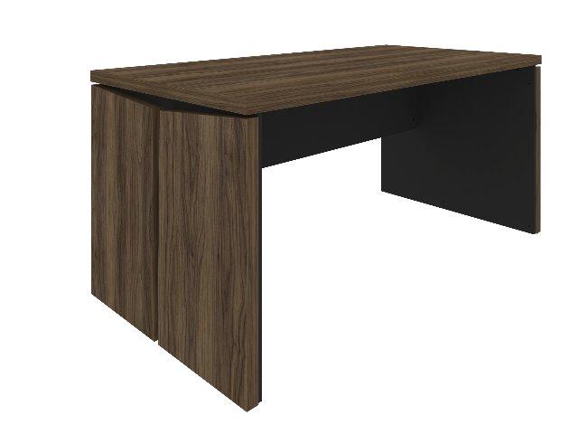 Artany Moveis Mesa Gerencia 1,60m cor Nogal