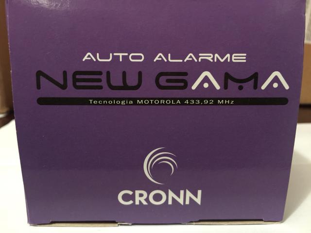 Alarme cronn novo na embalagem garantia instalado na hora em seu carro na hora