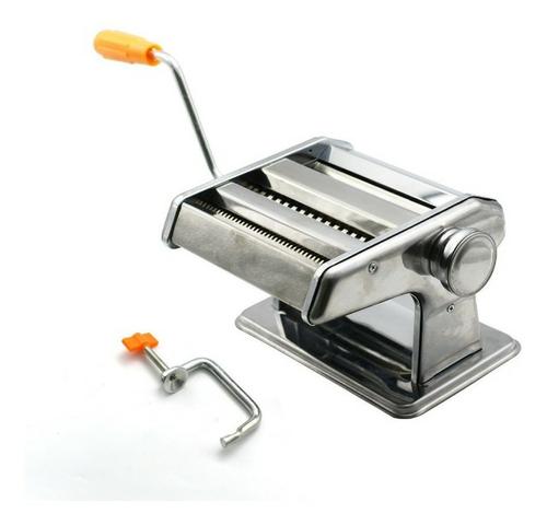 Máquina Macarrão 3 Massas Cilindro Inox Lasanha Fettuccine Loja Minichina - Foto 2