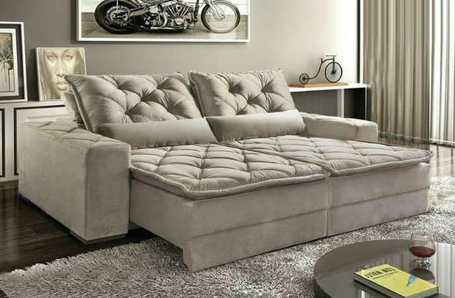 Tok Shik Estofados, sofa, poltrona, cadeira decorativa, divã, cama box, colchões ortobom - Foto 3