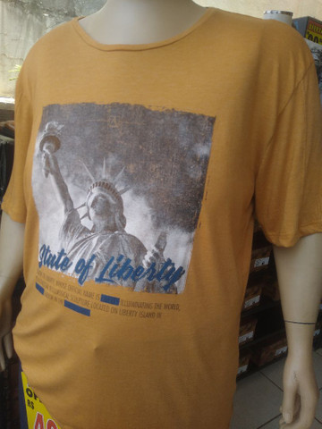 camisa masculina tamanho especial