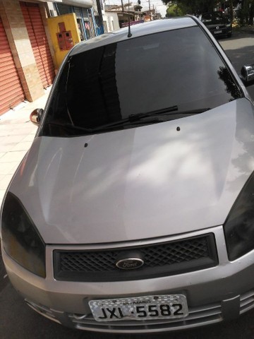 FIESTA SEDAN 2008 COMPLETO PRATA 1.0