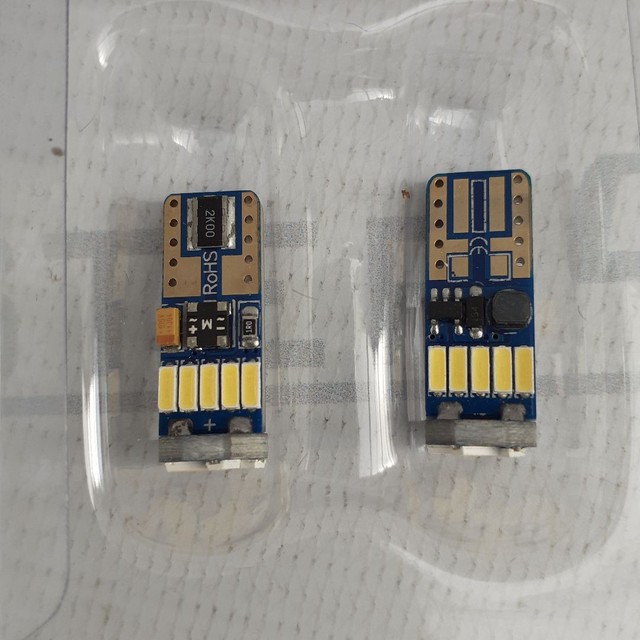 LED pingo. T-10. Novo. Colocado.