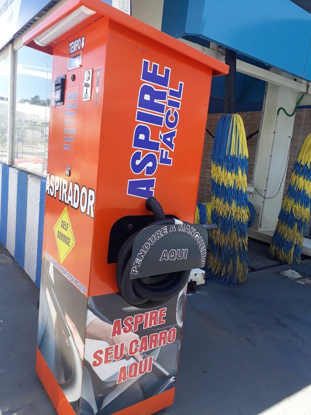 Aspirador de pó self-service com noteiro e moedeiro  - Foto 4