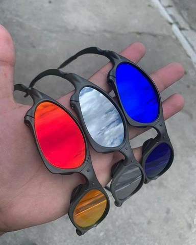 Oculos oakley penny full metal polarizada premium personalizada