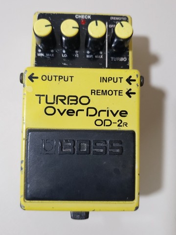 Boss Turbo OverDrive OD-2r (aceito trocas) - Instrumentos musicais