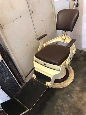 Cadeira barbeiro usado