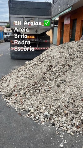 Areia,brita,Escória,terra vegetal  - Foto 2