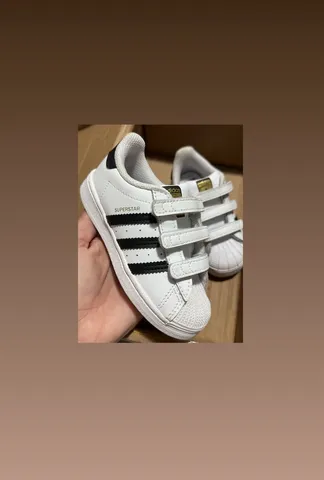 Tênis Adidas Original Super Star Preto e Branco Usado Poucas Vezes, Tênis  Feminino Adidas Usado 91668616