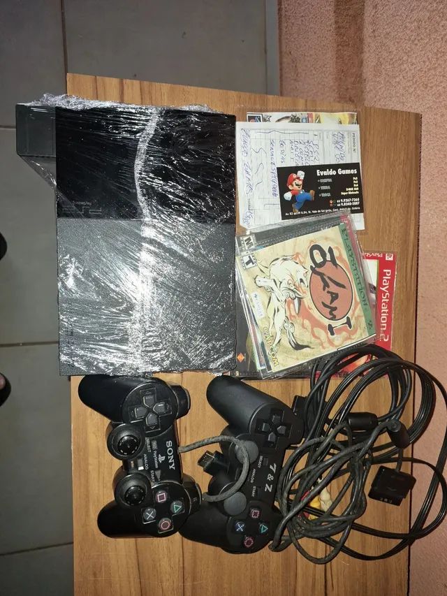 PS1 FAT DESBLOQUEADO 2 CONTROLES NOVOS TODOS OS CABOS MAIS JOGOS -  Videogames - Aparecida De Goiânia 1253053581