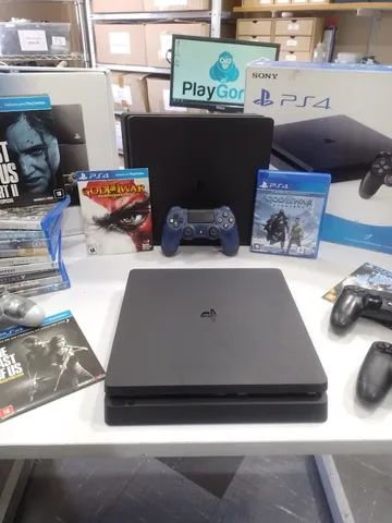 Ps4 Pro 1tb Seminovo + 2 Jogos Físicos Brinde Garantia Nf