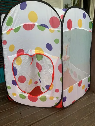 Tenda infantil para jogos, Dobrável, Respirável, Inclui bolas, Aventuras