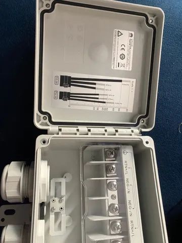 Caixa Hermetica C/ Terminal Bloco Ac Dc Huawei Ocb-01m - Foto 2
