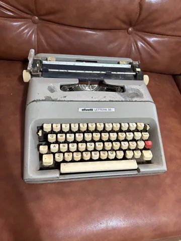 Máquina Datilografia Olivetti Lettera 35